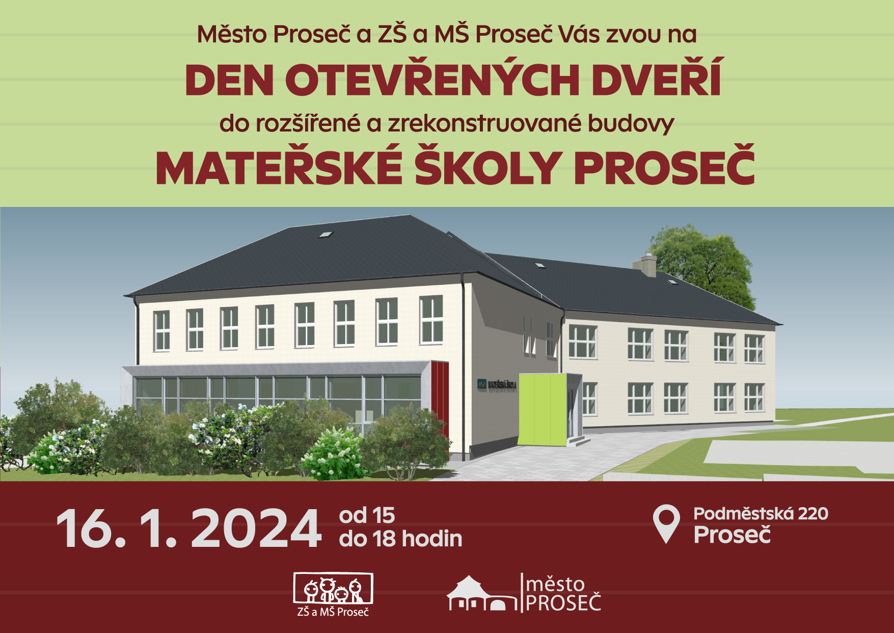 Den otevřených dveří mateřské školy Proseč